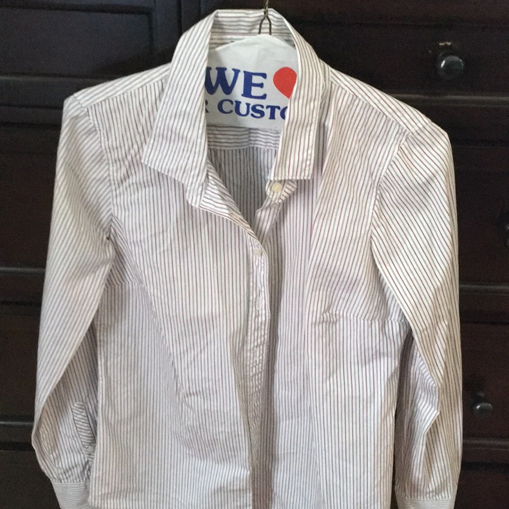 J. Crew fitted blouse
